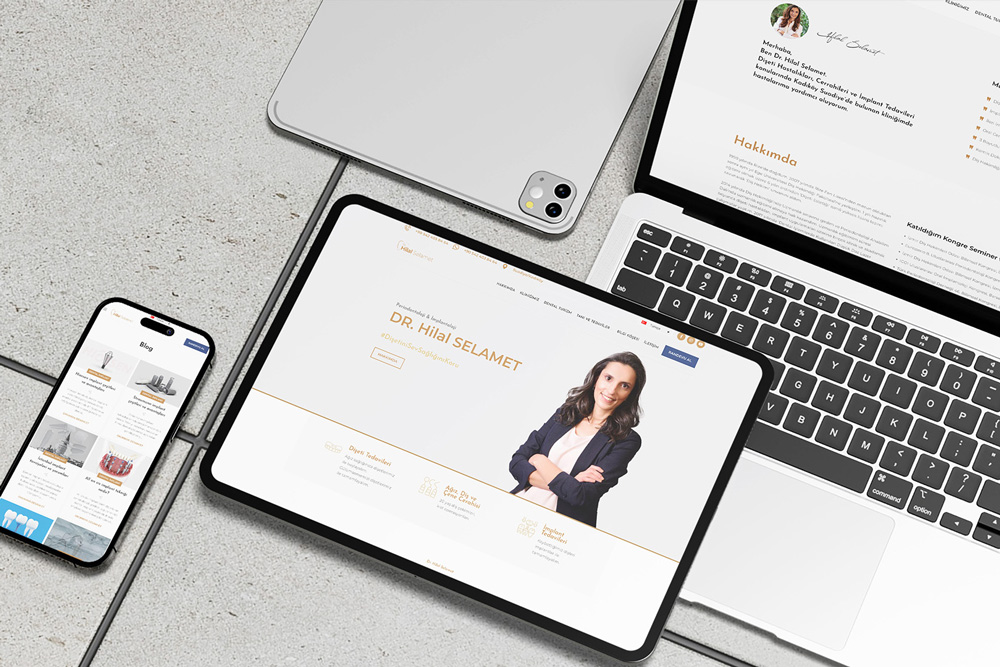 Dr Hilal Selamet Web Tasarımı